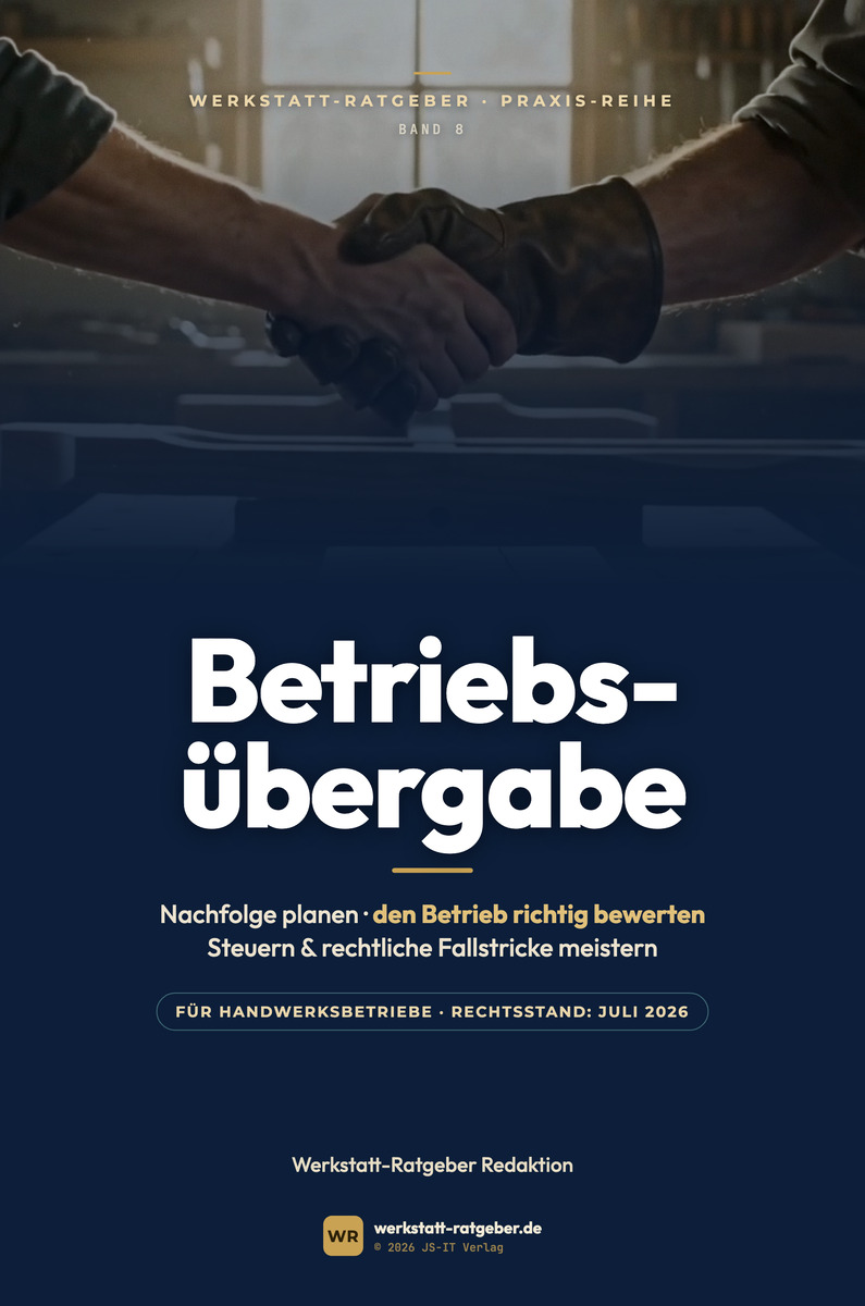Cover: Betriebsübergabe im Handwerk