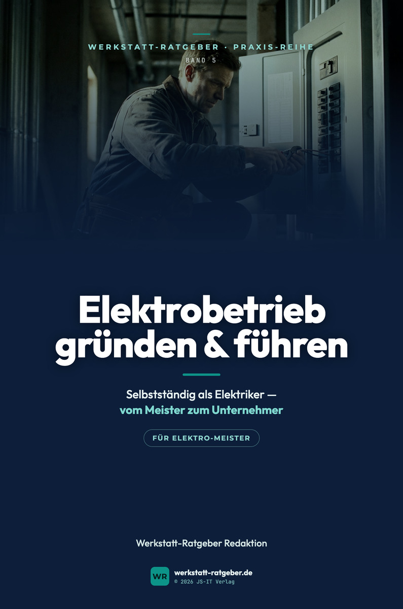 Cover: Elektrobetrieb gründen und führen