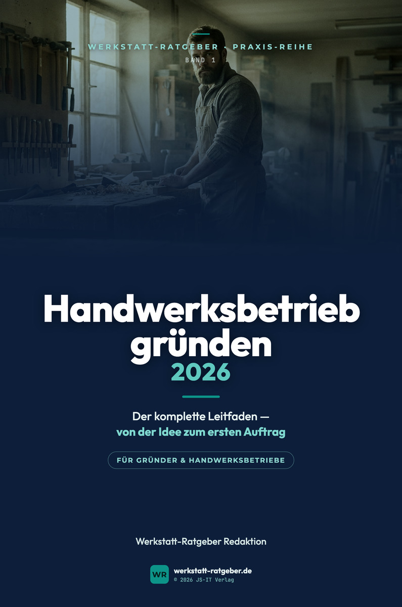 Cover: Handwerksbetrieb gründen 2026 — Das Hörbuch