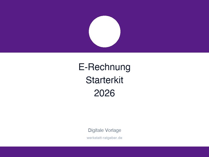 E-Rechnung Starterkit 2026