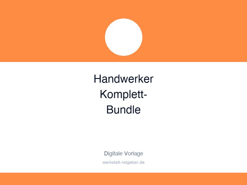 Handwerker-Komplett-Bundle